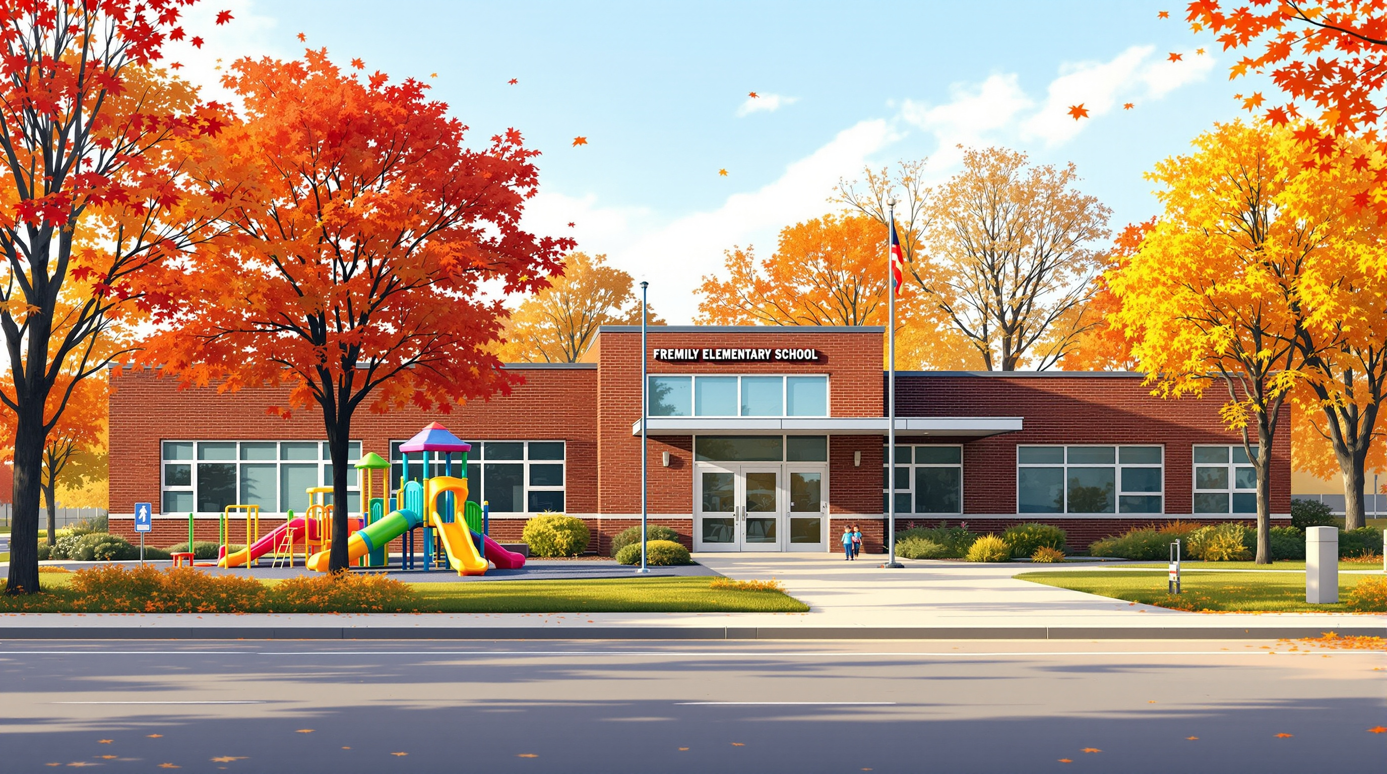 Elementary school serving families in Rice Minnesota