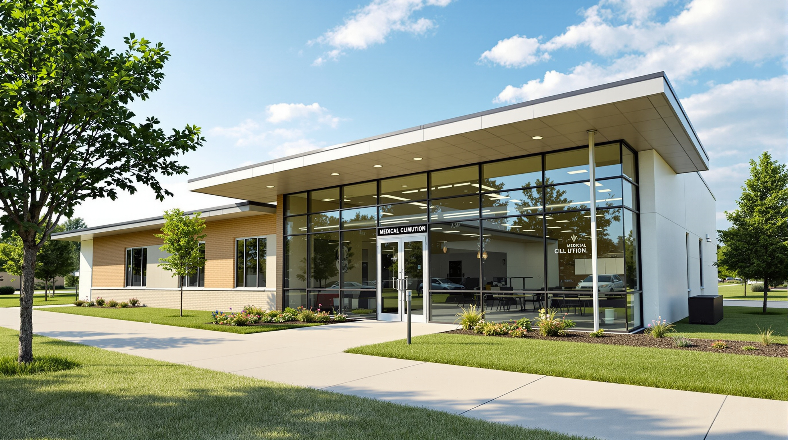 Modern medical clinic serving residents of the Rice Minnesota area